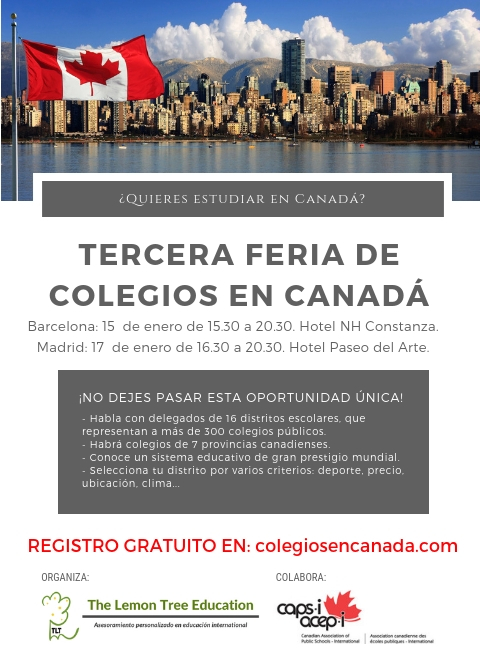 Tercera feria de Colegios en Canadá
